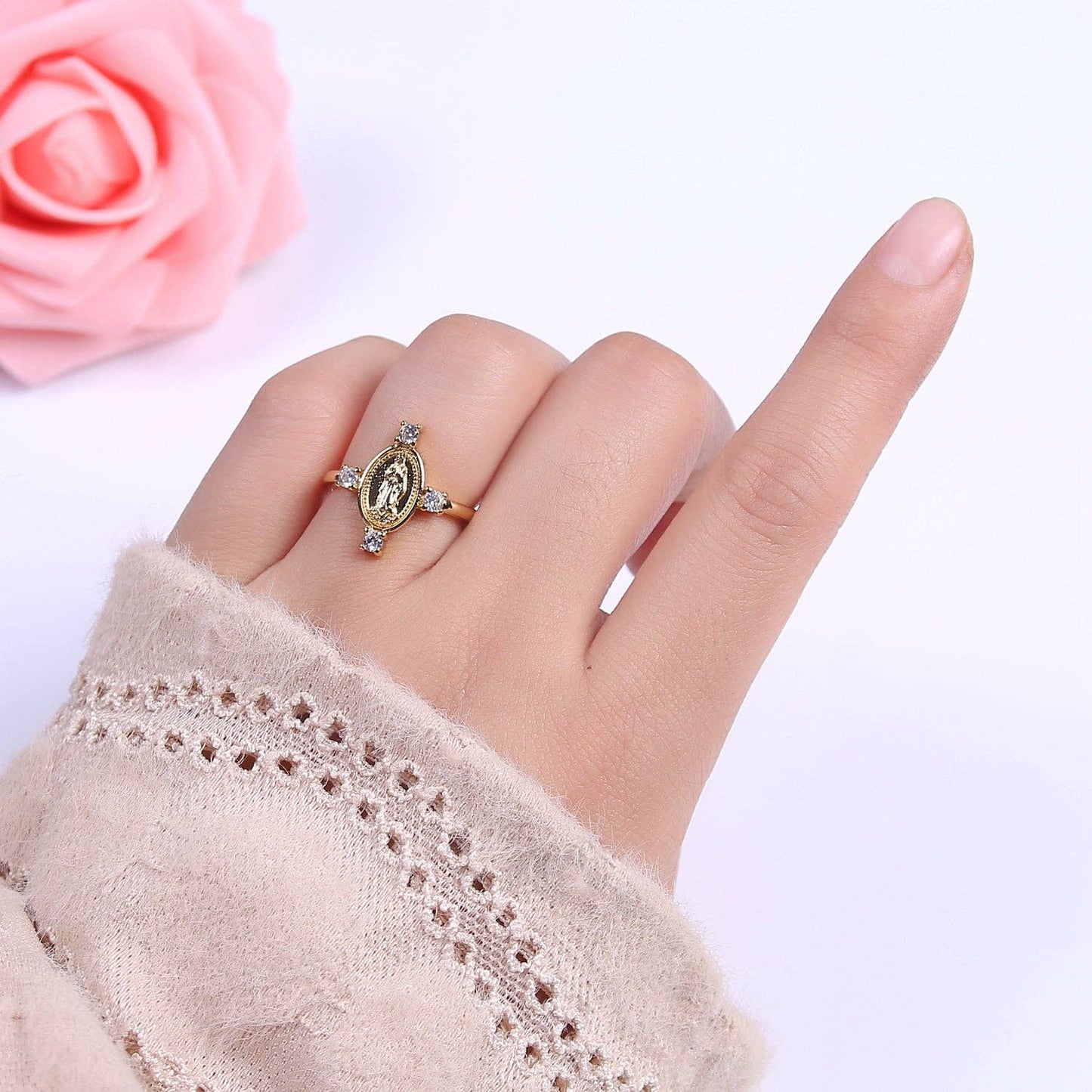 Lady Guadalupe Ring