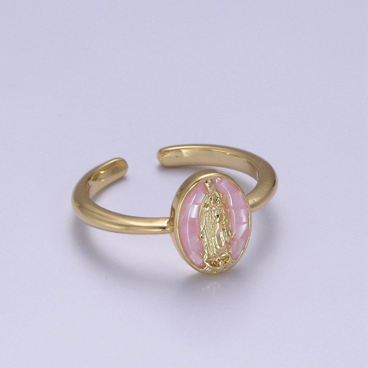 Virgin Mary Opal Ring