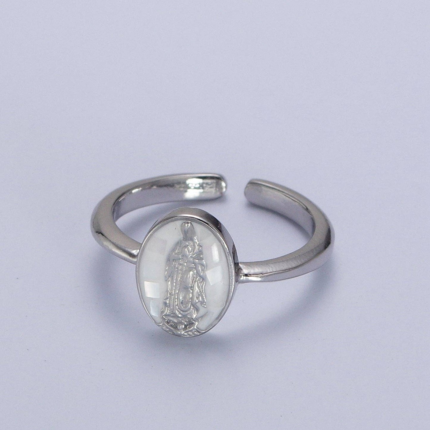 Virgin Mary Opal Ring