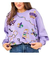 Mardi Gras Icon Sweatshirt