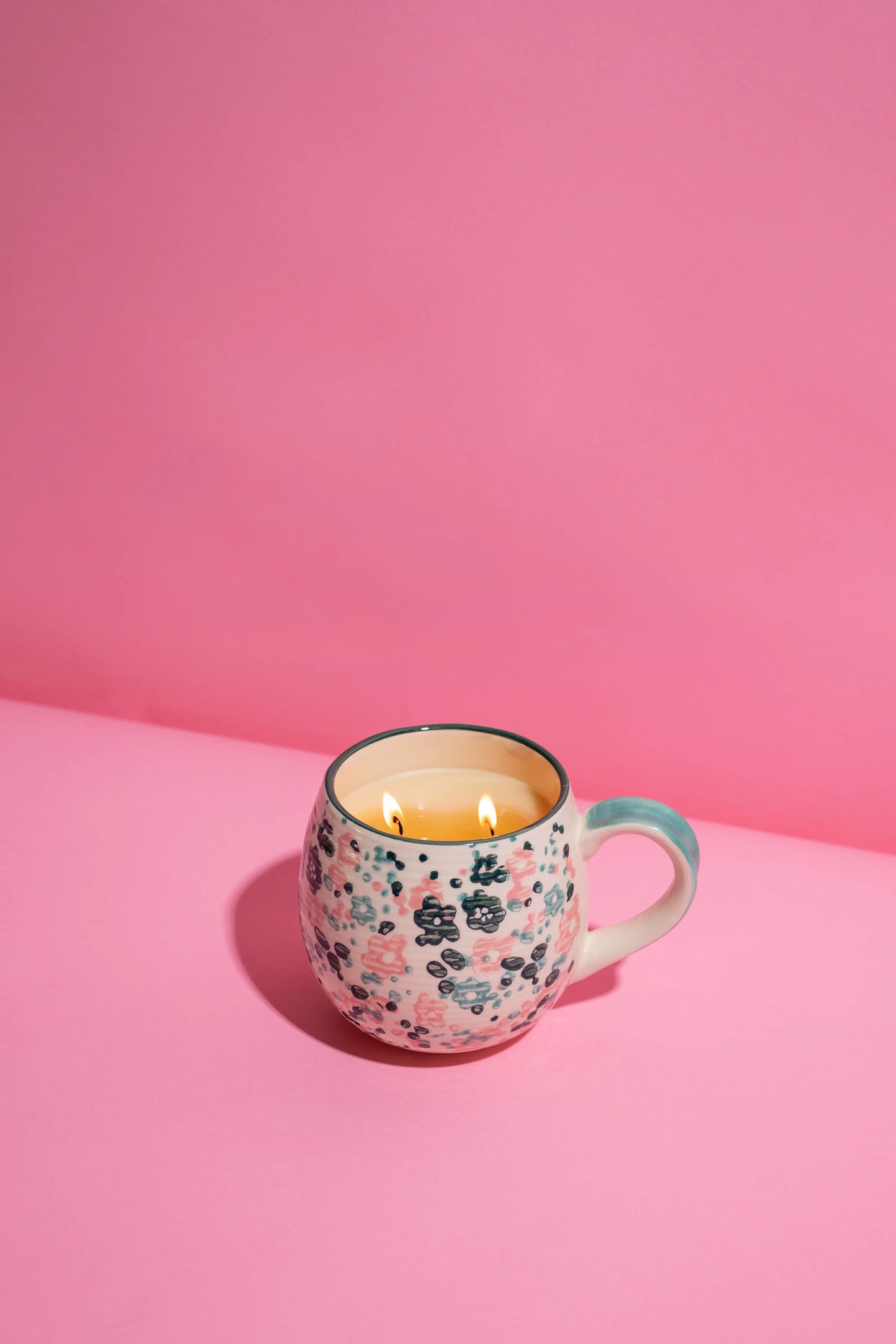 Sweet Grace Floral Mug Candle