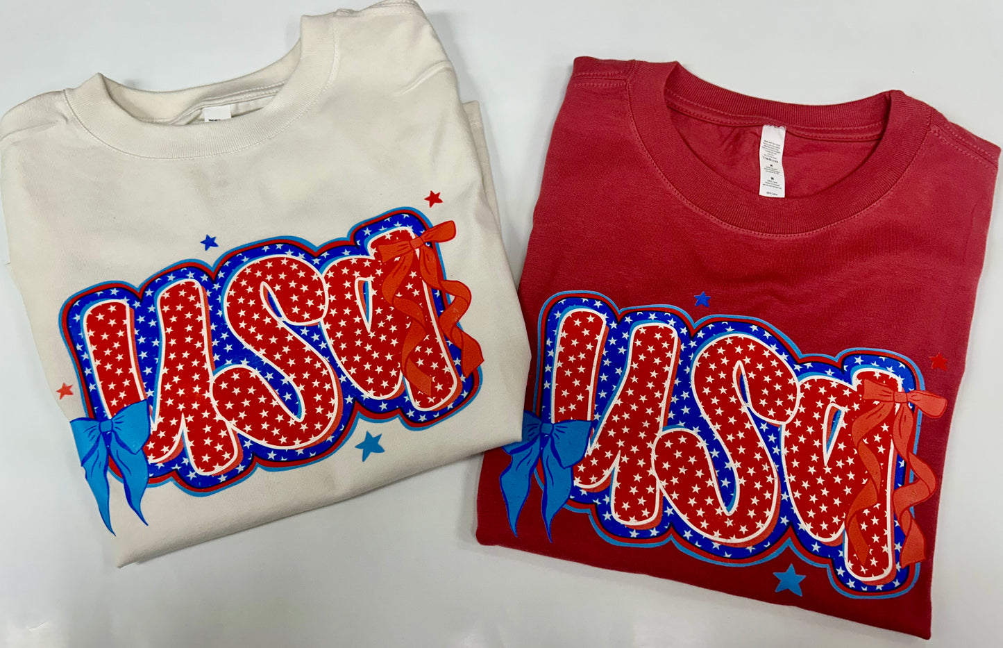 USA Cropped Tee