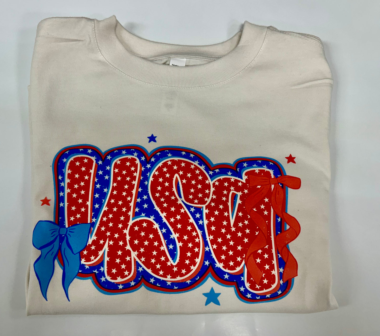 USA Cropped Tee