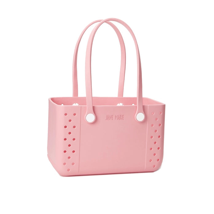Blush Rubber Tote - Large
