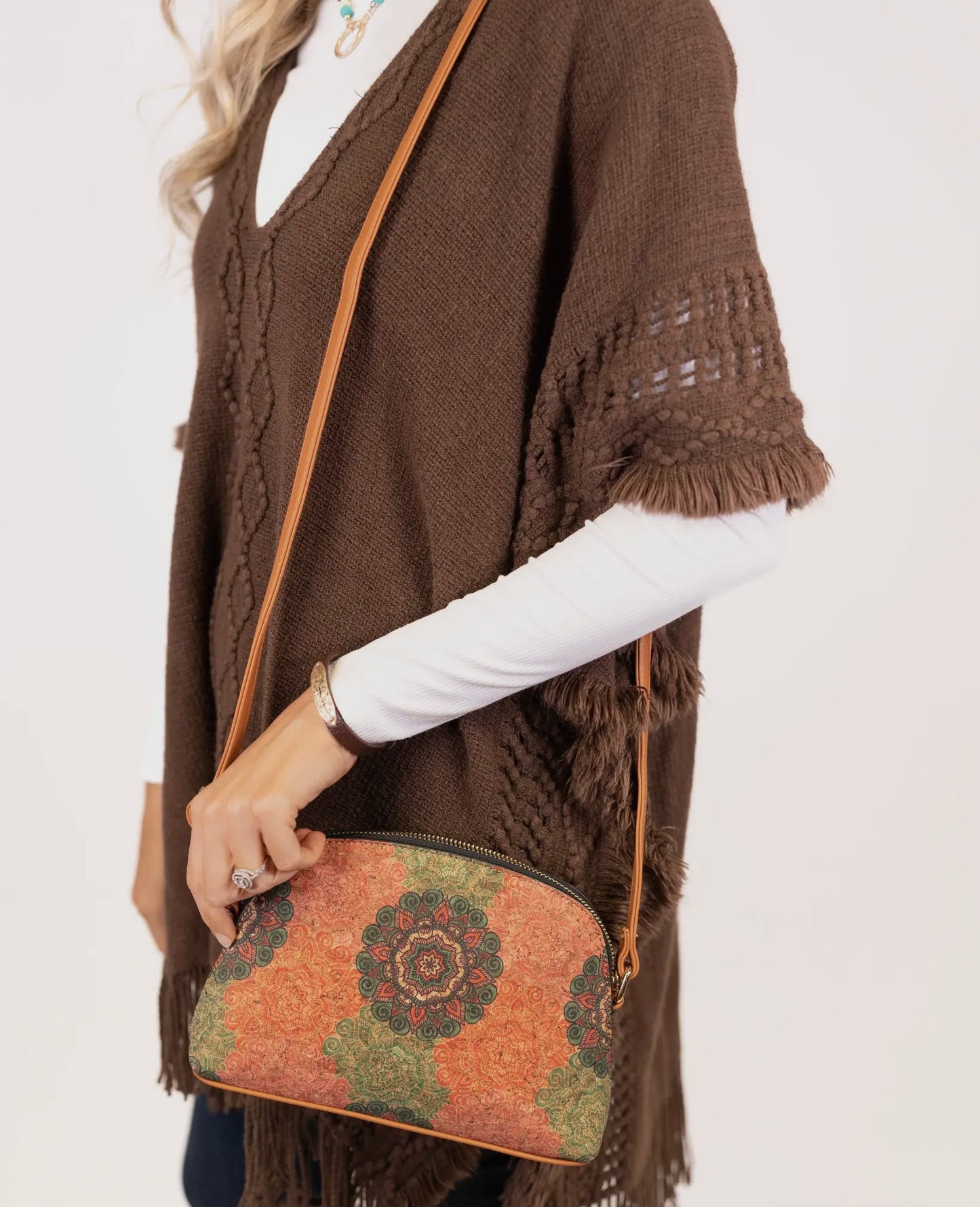 Cork Dome Crossbody
