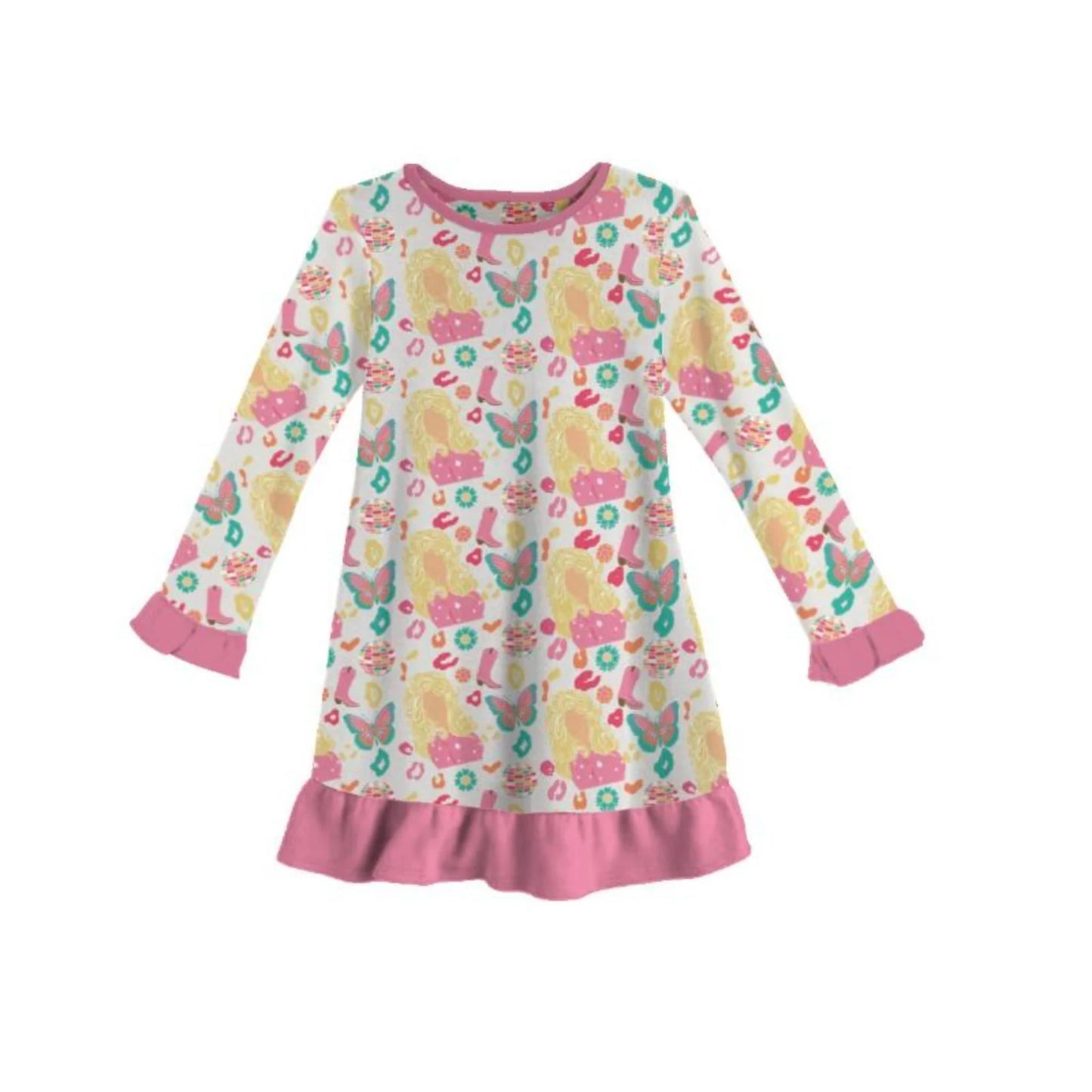 Higher the Hair Jammie Gown