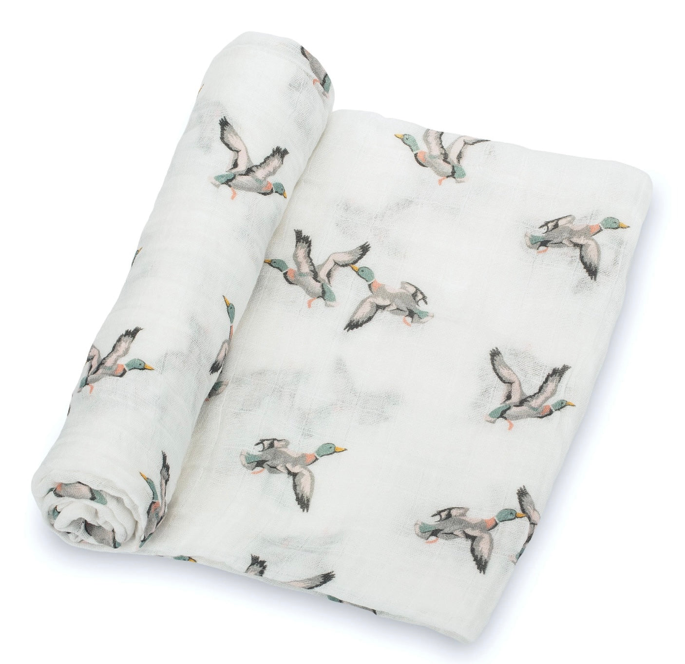 Mallard Duck Magic Muslin Swaddle Blanket