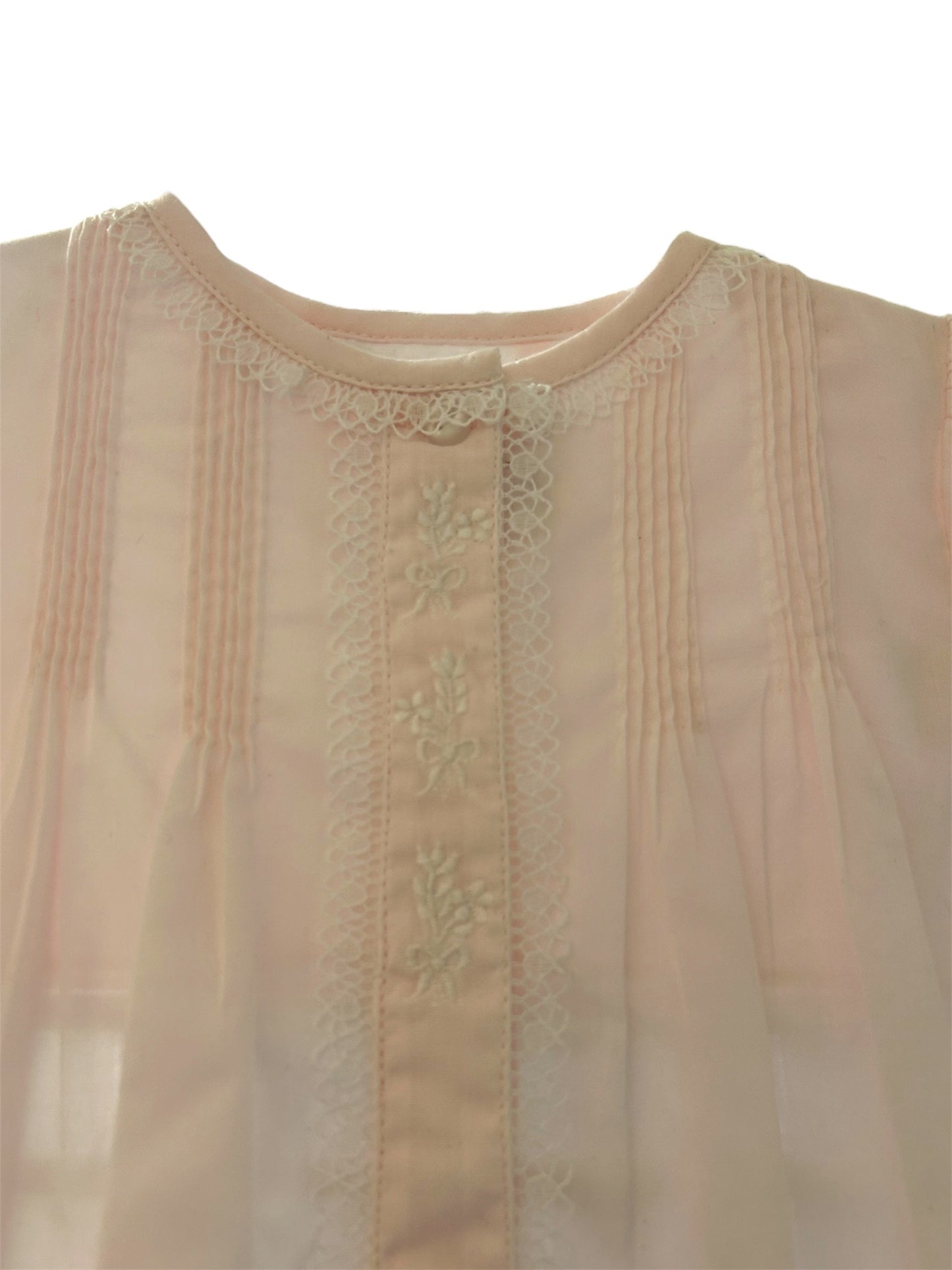 Petit Ami Pink Laced Gown