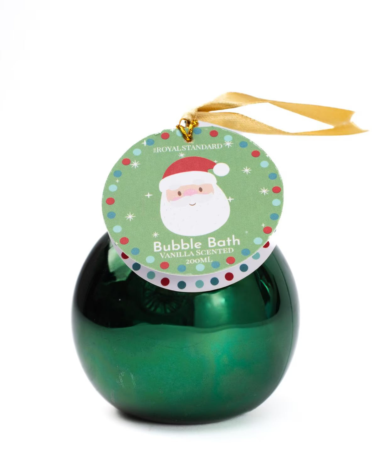 Jingle Santa Bubble Bath Ornament