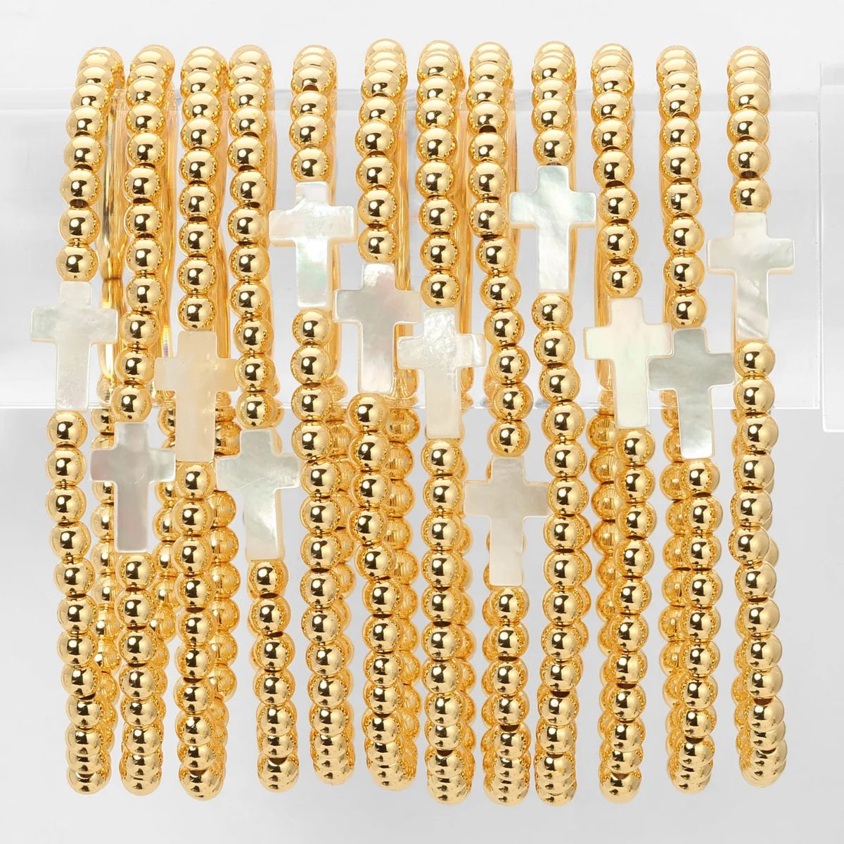 Cross Stretch Bracelet