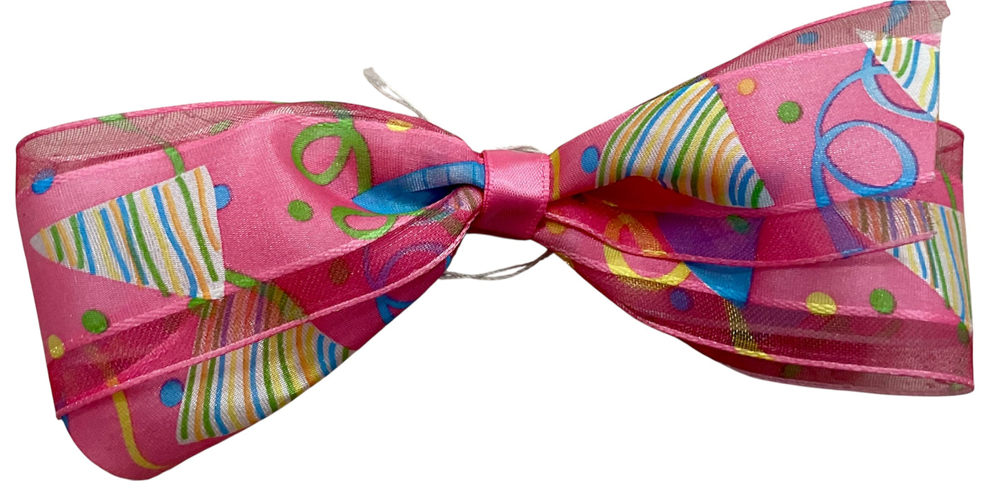 Birthday Hair Bow