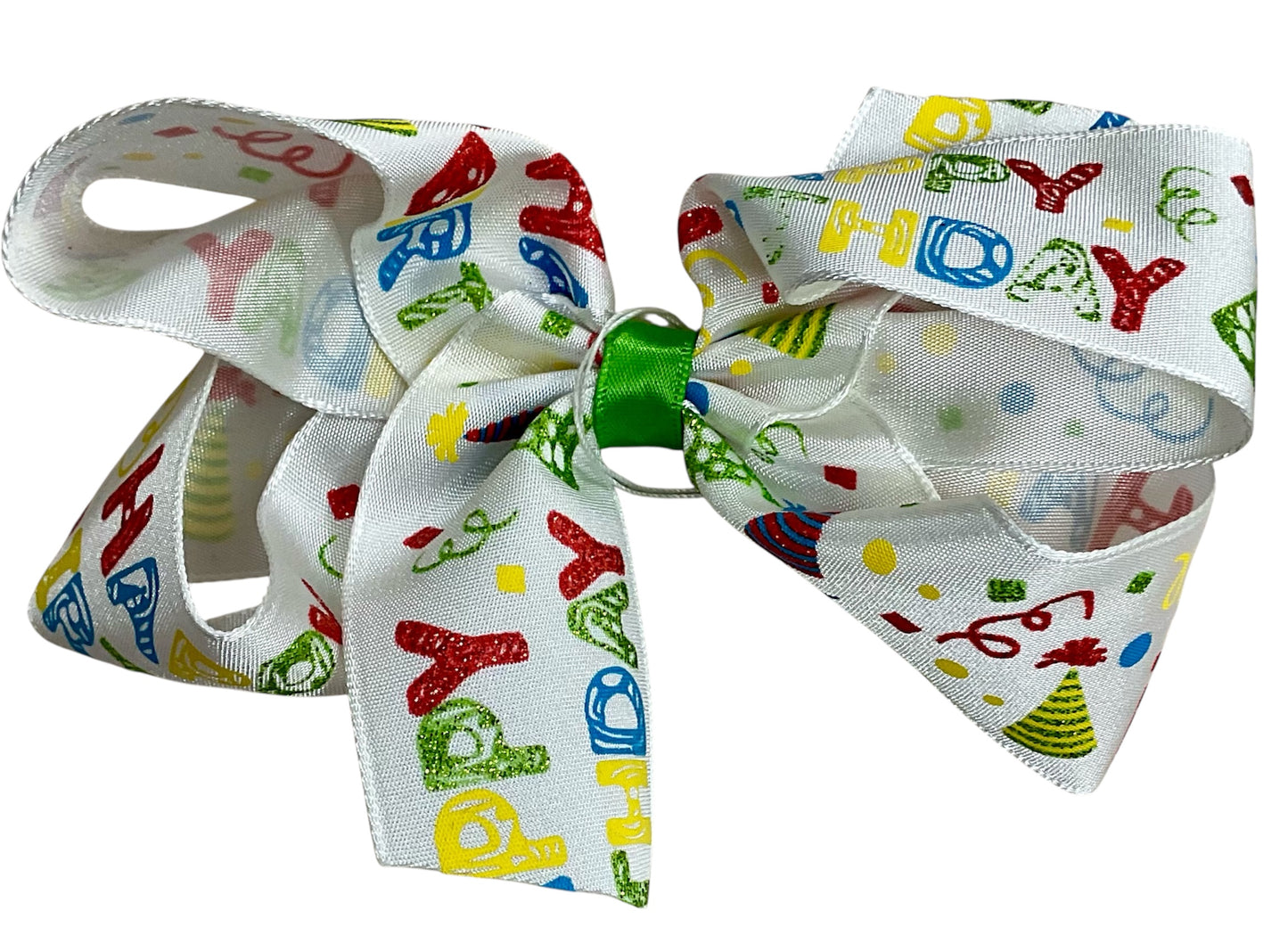 Birthday Hair Bow