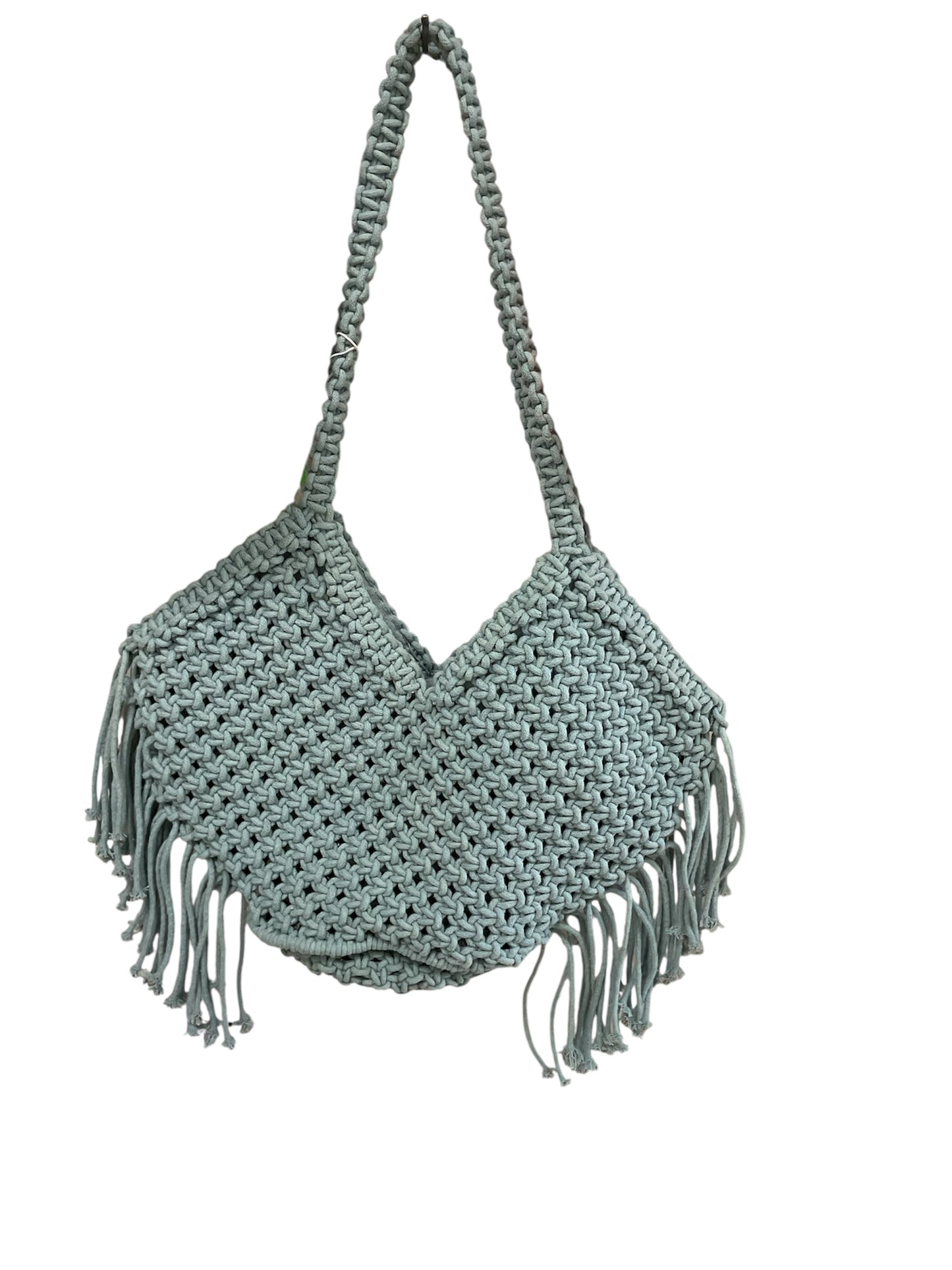 Simply Noelle Crochet Fringe Handbag