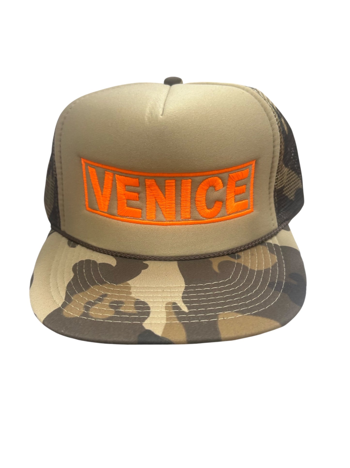 Camo VENICE Trucker Hat