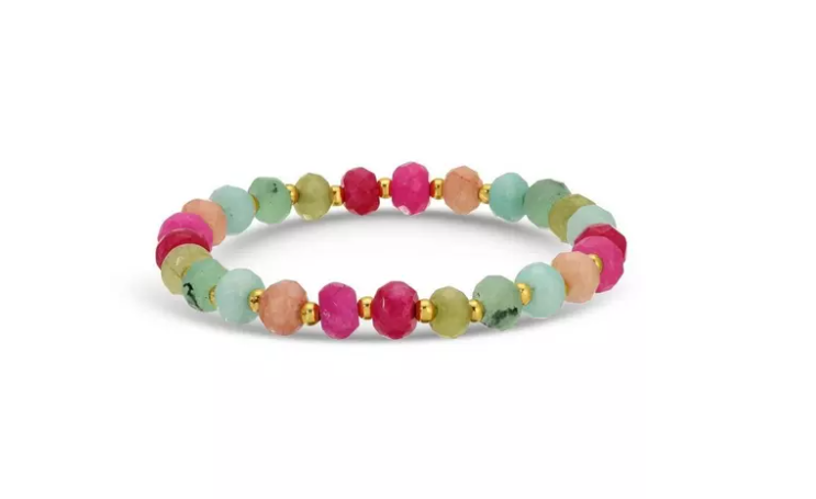 Splendid Iris Bold Stretch Bracelet