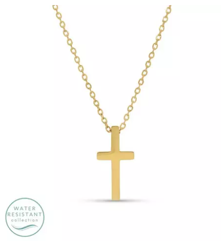 Simple Cross Pendant Necklace
