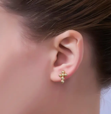 Bubble Cross Studs