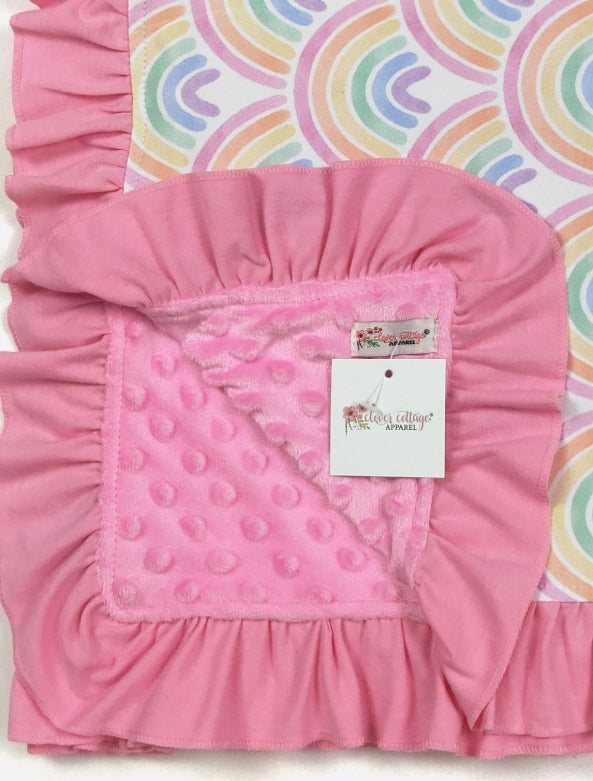 Happy Rainbow Blanket