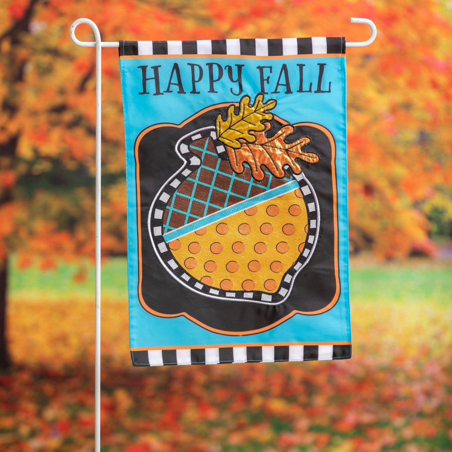 Happy Fall Garden Flag