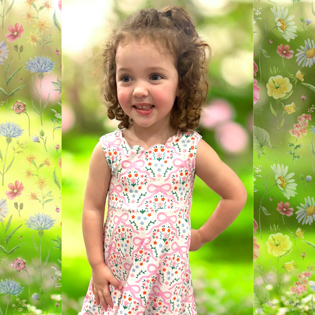 Blossom Bow Dress w/ Shorts