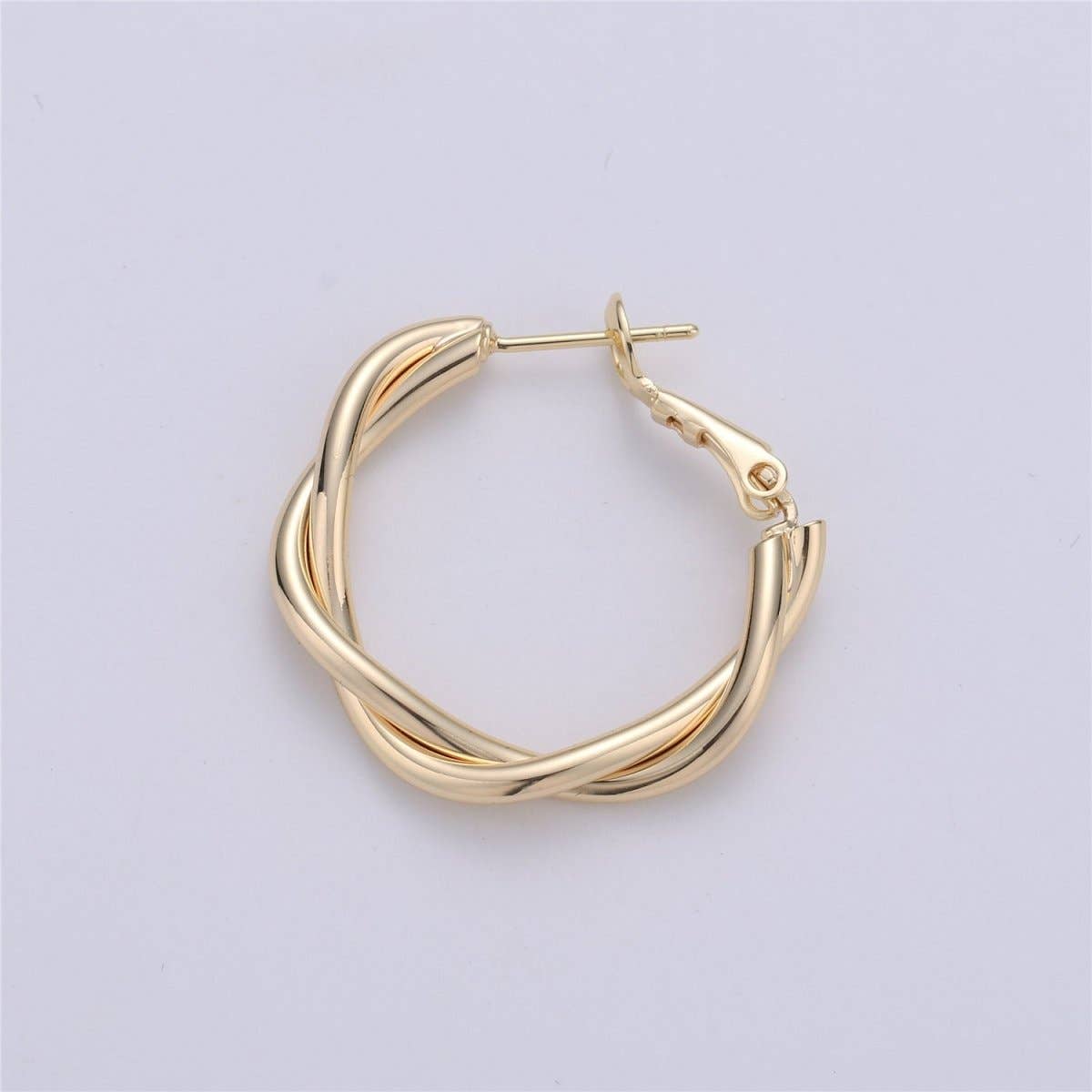 Twisted Hoop Earrings