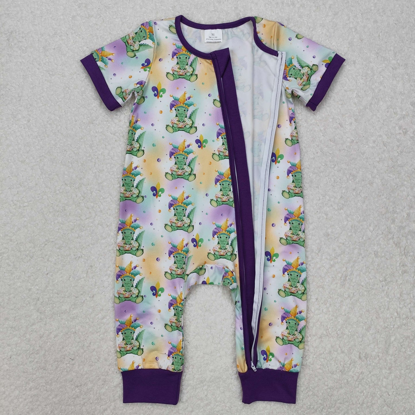 Beads & Bayou Zip Up Romper