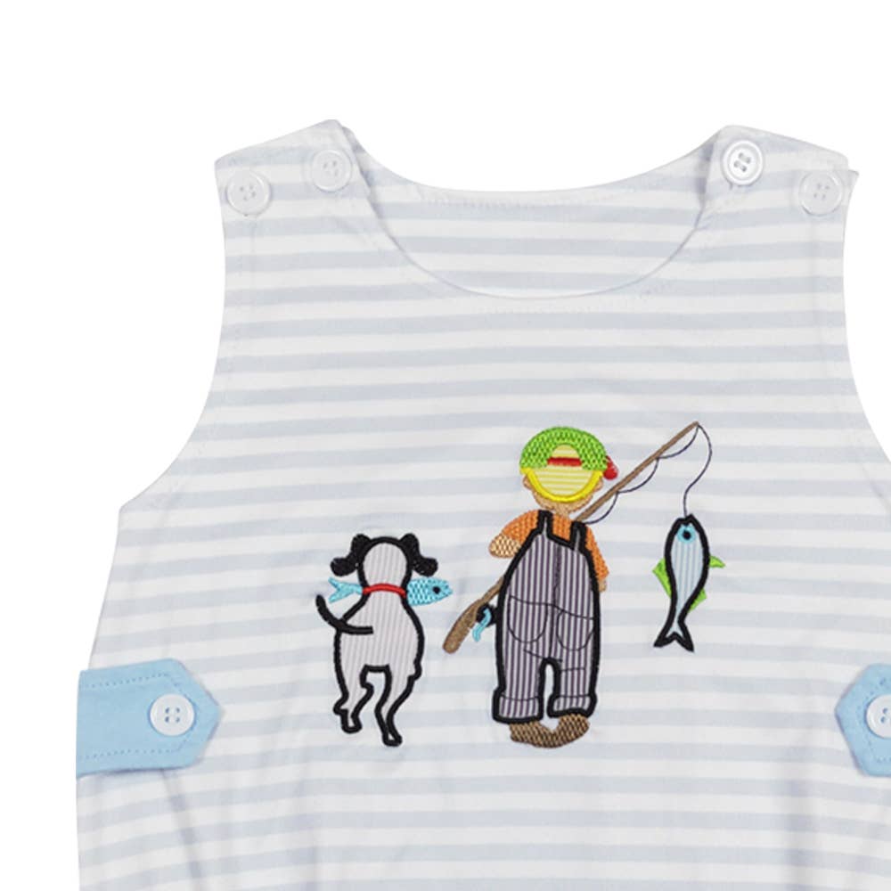 Baby Boys Fishing Buddy Romper