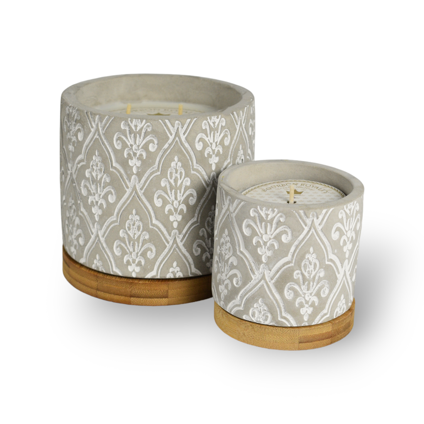 16 Ounce Damask Candle
