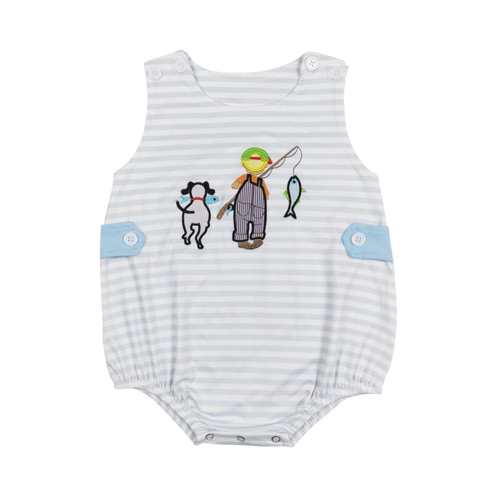 Baby Boys Fishing Buddy Romper