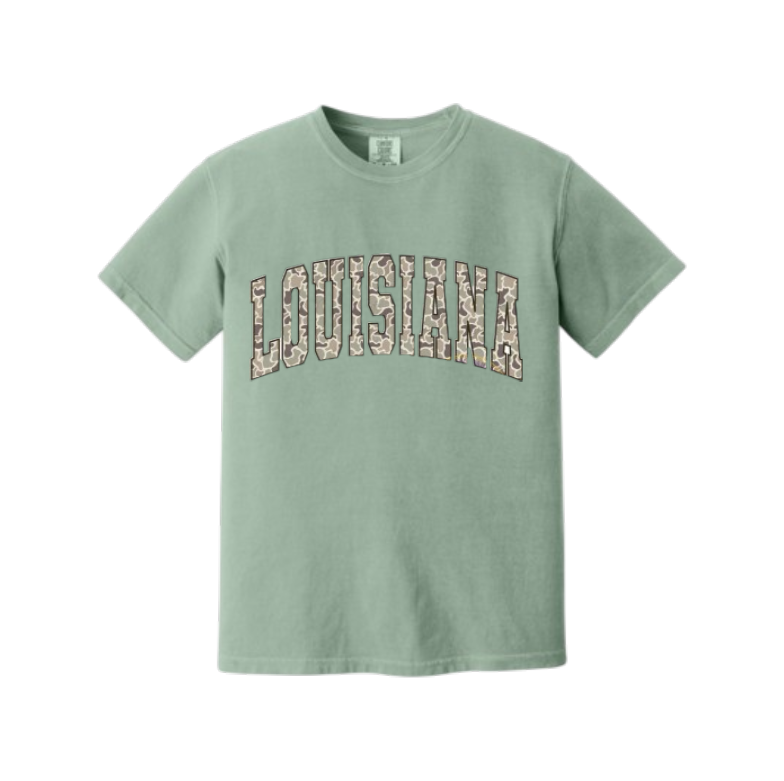 Louisiana Camo Tee