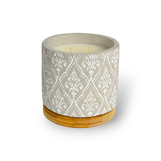 16 Ounce Damask Candle