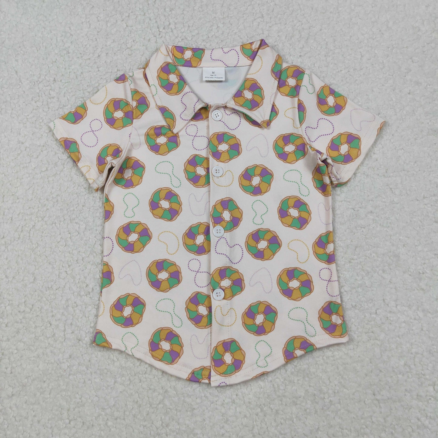 King of the Cake Button Up Shirt