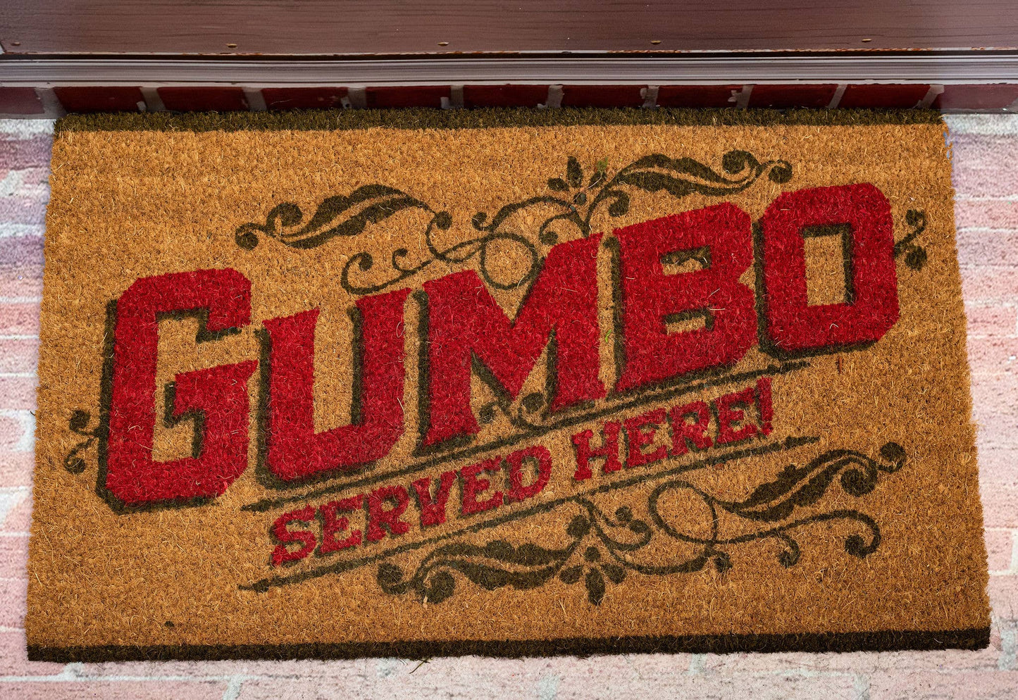 Door Mat - Gumbo Served Here