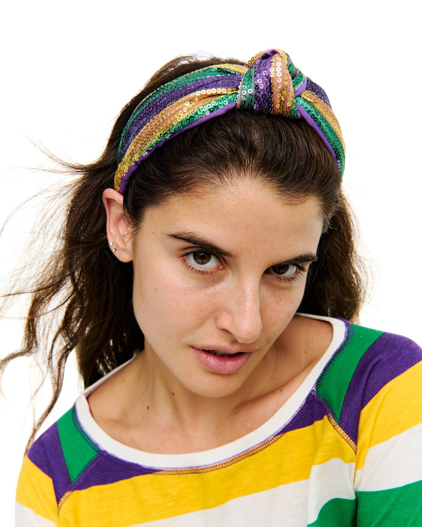 Classic Mardi Gras Headband