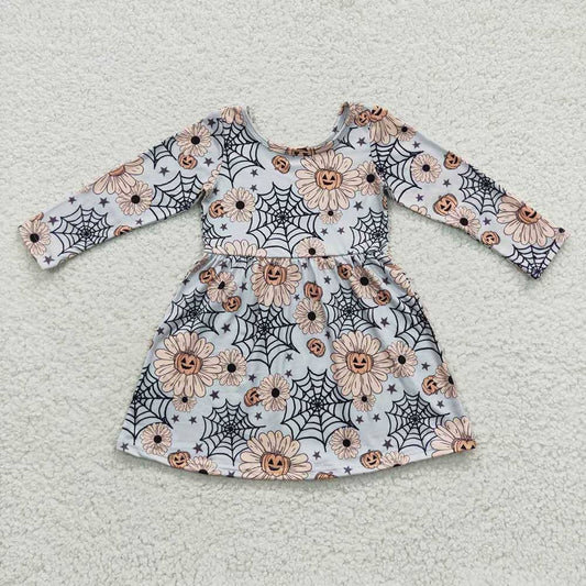 Girls Petals & Pumpkin Dress