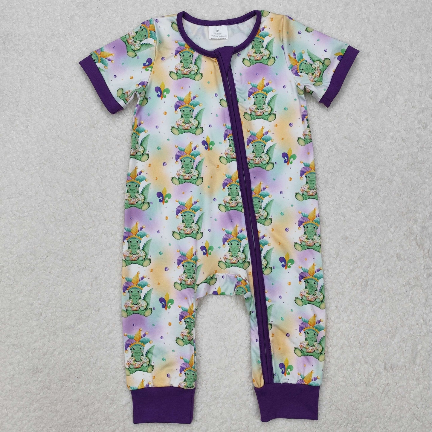 Beads & Bayou Zip Up Romper