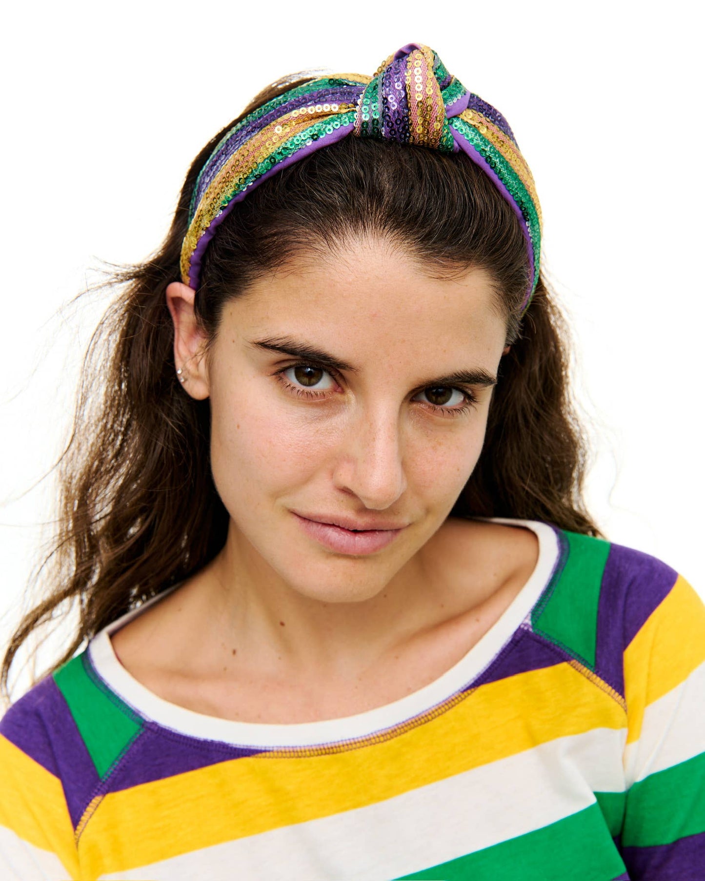 Classic Mardi Gras Headband