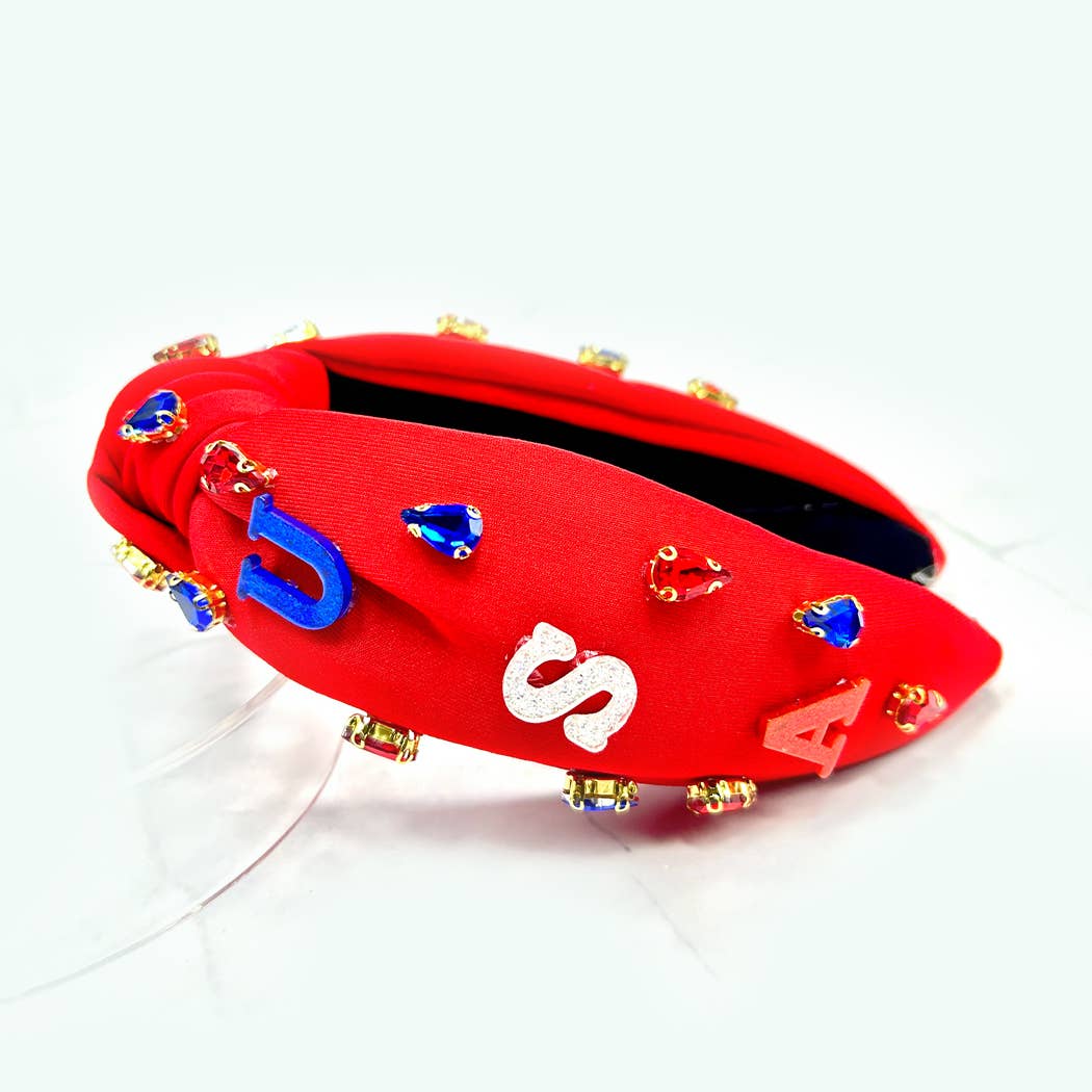 USA & Bling Headband