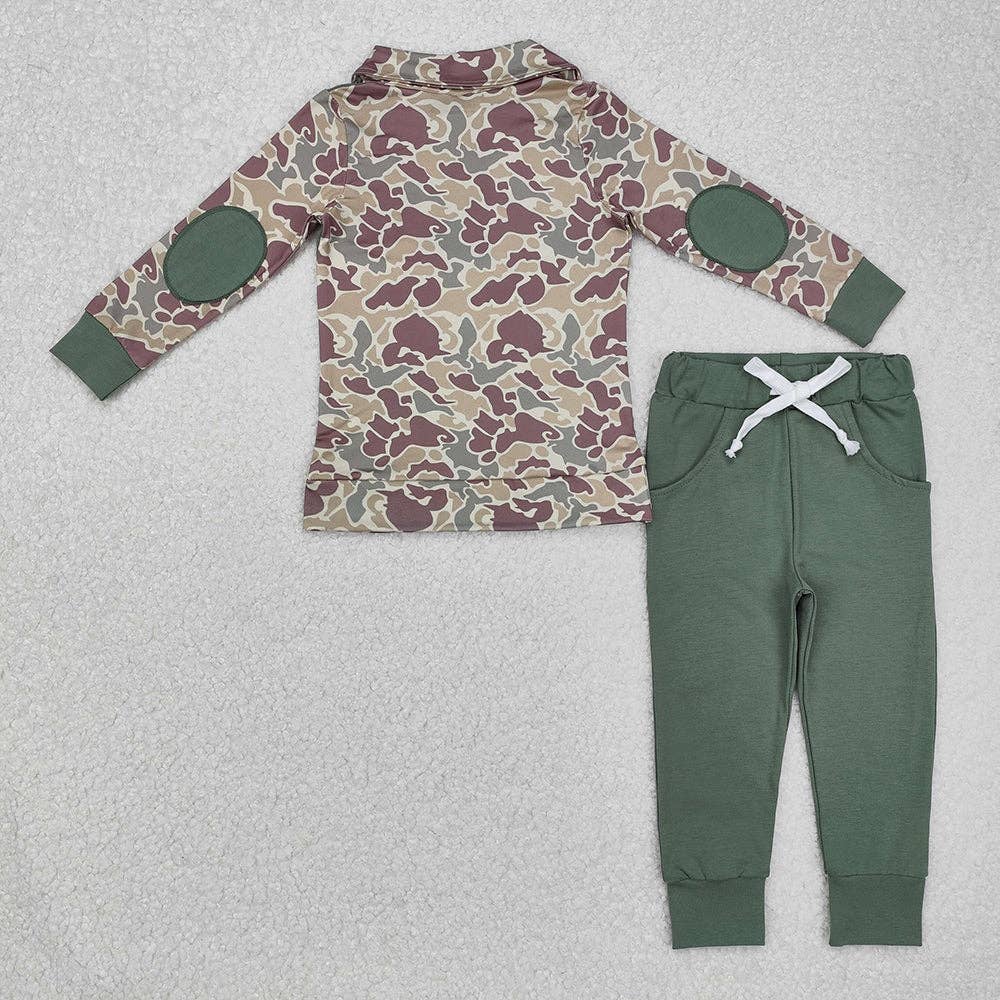 Boys Camo Lounge Set