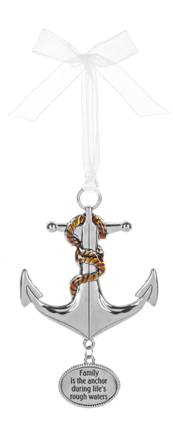 Family is the Anchor Ornament