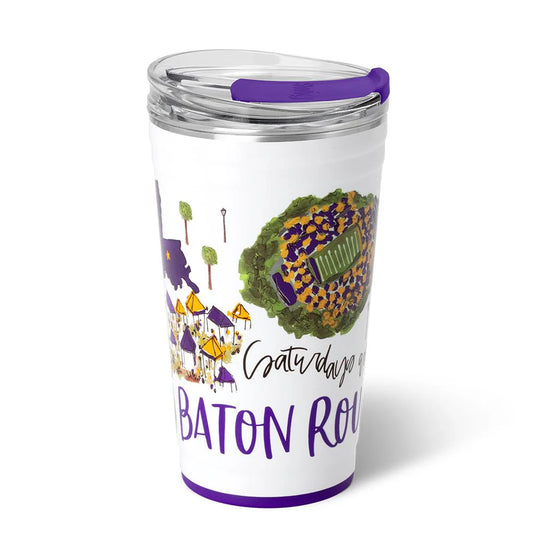 Saturdays in Baton Rouge 24 oz Party Cup