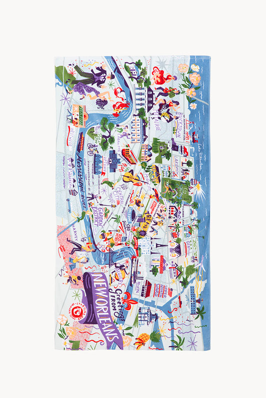 Spartina New Orleans Beach Towel