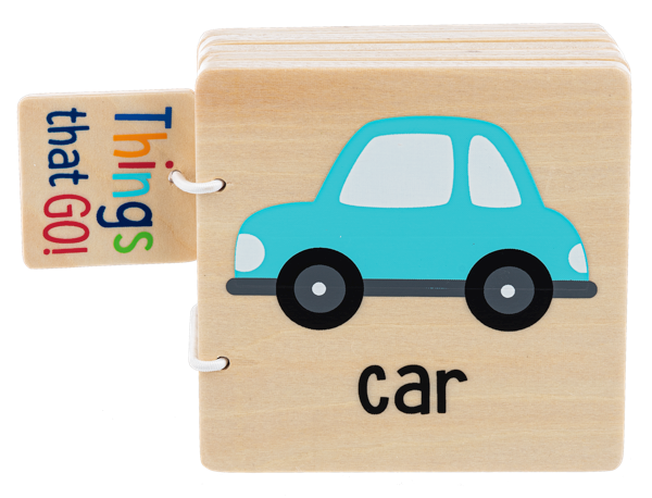 Things That Go Wooden Book
