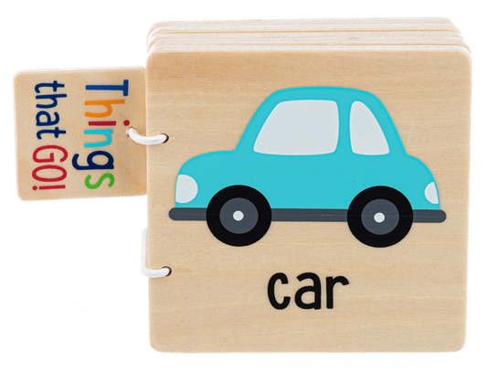 Things That Go Wooden Book