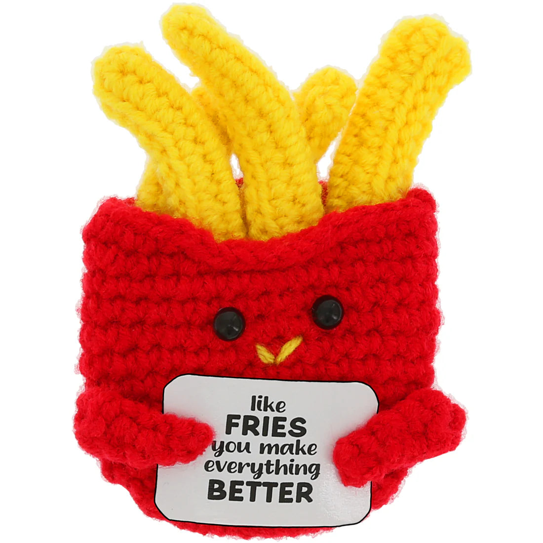 Crocheted Mini French Fries