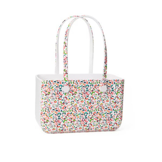 Queen of the Jungle  Rubber Tote - Medium