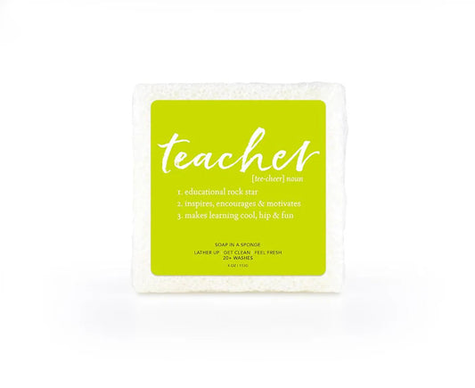 Teacher Soap Sponge