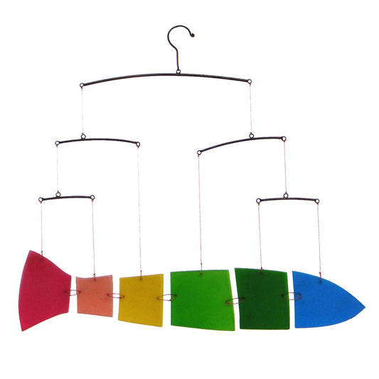 Multi Color Fish Wind Chime