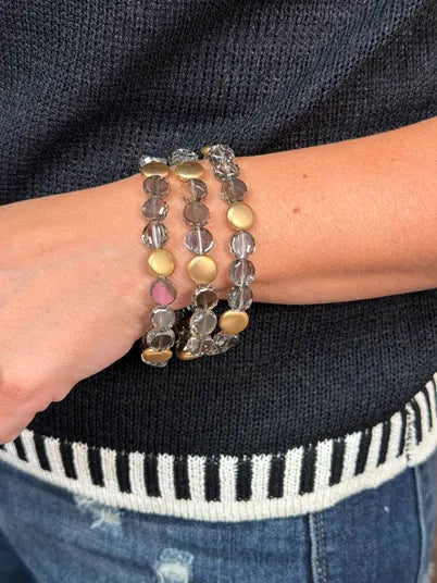 Stacked Sparkle Bracelet Set