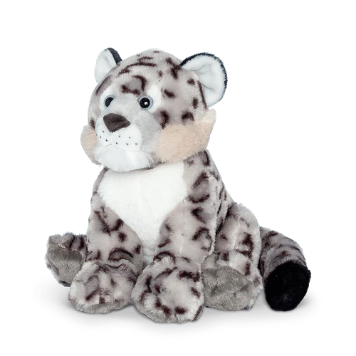 Snow Leopard Tracking Plush